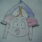 Oolong swinia z Dragon Ball Z