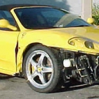 Ferrari_360 po wypadku