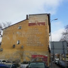 Słupsk Mural murale PRL Polska Ludowa Ukoronowaniem cz.1