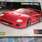 Kit BBurago Ferrari f40 1-18