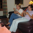 Up Late  spanking pani Johnson pan johson Kylie Johnson and Brittany Spencer,