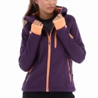 Damska kurtka softshell Maroni Lady figowo-łososiowa Viking