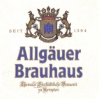 piwo beer pivo bier Allgauer Brauhaus 1