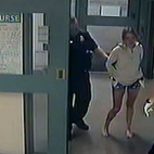 Terrifying moment a woman 28  tries to get into her neighbor s house and kidnap a baby in Florida