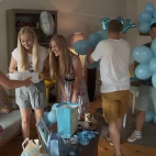 Na imprezie z okazji narodzin syna Zuzy pojawili się niechciani goście...