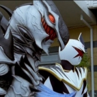 biały i jego dinozaur kumpel