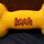 Zabawkowa żółta kość