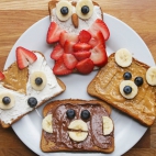 Animal Toast Four Ways