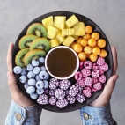 Teenager Captures Colorful Side of Veganism with Beautiful Food Arrangements