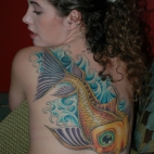 Tatuaż Koi fish tattoo
