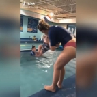 Mom Gets Death Threats for Method of Teaching Kids to Floa