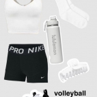 Check out xoxo_julesss's Shuffles volleyball outfit