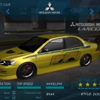 mitsubishi lacer evolution - need for speed underground - 2 fast 2 furious style #6 updated