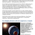 nowe odkrycia astronomiczne