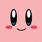kirby face wallpaper background hal laboratory nintendo platform game