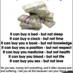 Money isn't everything:D