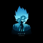 vegeta-minimal-art-black-background-amoled-5120x2880-8879