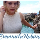 Komponistin Emanuela Rabińska auf den Fotos zum Musikvideo zum Lied Les papillons