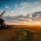 windmill-morning-sunrise-1366x768