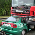 Tragiczny wypadek Scania