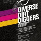 Eksplozja rowerowego szaleństwa na Diverse Dirt Diggers MTB BMX Contest.