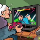 Nowoczesne gry dla starszych ludzi :)