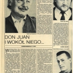 Alwida Bajor. Don Juan i wokół niego... Korespondencja z Litwy. Film, nr 32 (1988), 9 VIII 1987