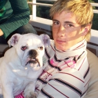Fernando Torres z psem
