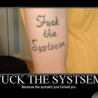 F&^K THE SYSTEM