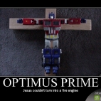 optimus prime cross