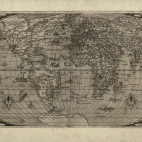 Mapa świata z 1560 roku