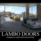 Drzwi w stylu Lambo?