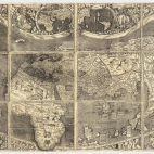 mapa swiata 1507r