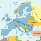 Najnowsza mapa Europy
