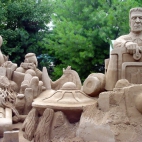Wspaniałe rzeźby stworzone z piasku 5