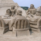 Wspaniałe rzeźby stworzone z piasku 6