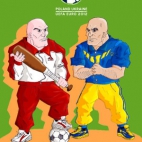 UEFA: Polska - Ukraina - dresiarze