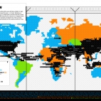Kara śmierci na świecie - mapa