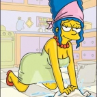 Marge Simpson naga - Sex