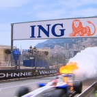 Plonacy bolid Kubicy GP Monaco 2009