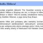 Odnaleziono sex nagrania Adolfa Hitlera!