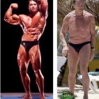 Schwarzenegger  kiedys i teraz.....