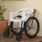 Wózek inwalidzki własnej roboty