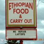 Etiopskie jedzenie...