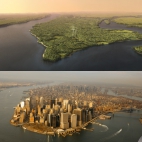 Manhattan kiedyś(dawno temu) i dziś