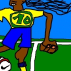 Ronaldinho karykatura