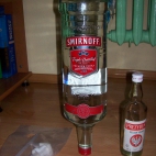 Smirnoff 3 L vs Polish vodka 0.5 L