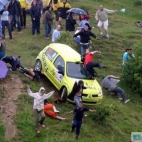 Wypadek podczas rajdu2