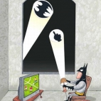 Batman też potrzebuje czasem spokoju