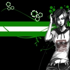 dziewczyna-sluchajaca-muzyki-i-zielony-pas.Luck_Dorado
